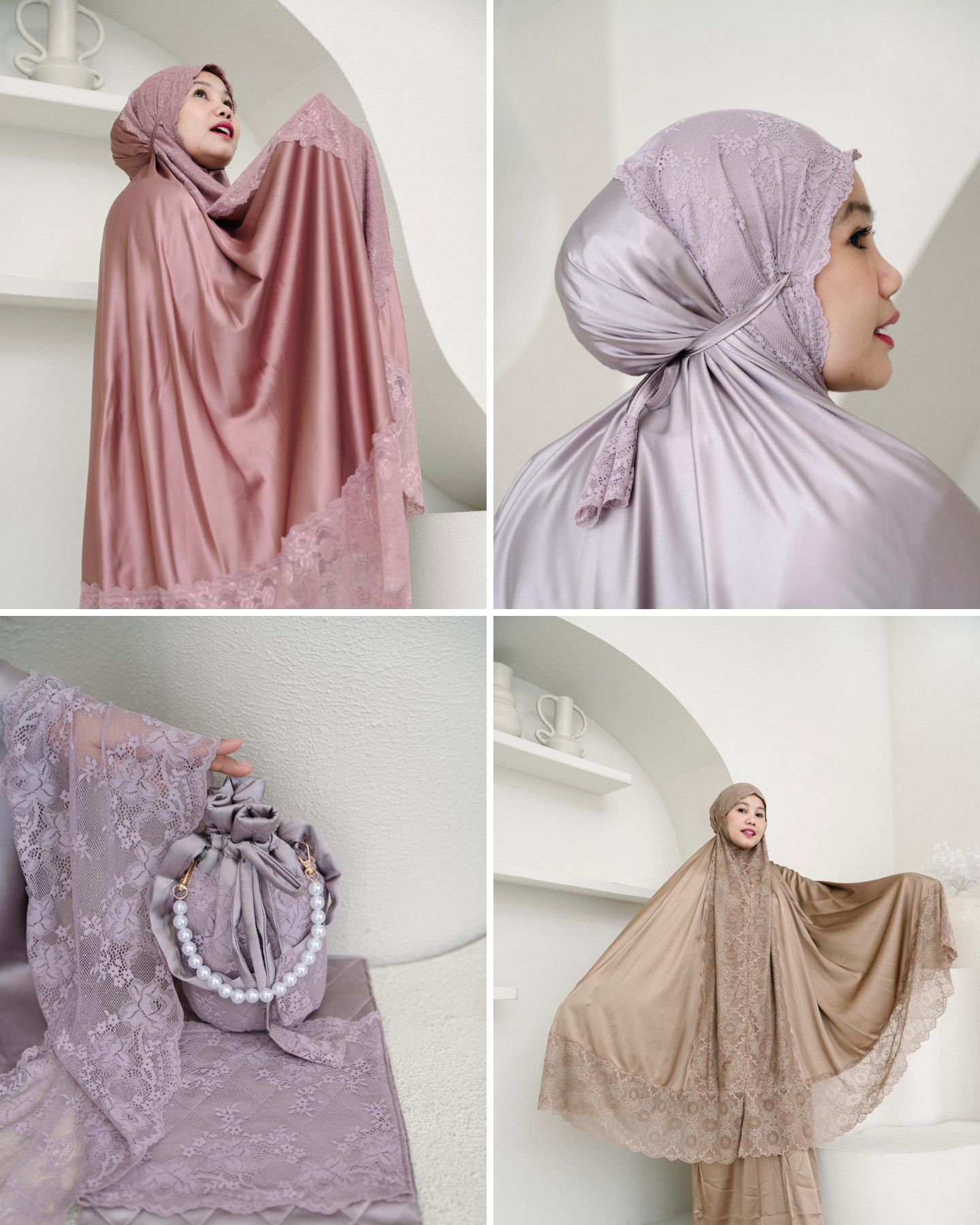 Maklon Mukena Armani Silk Gift