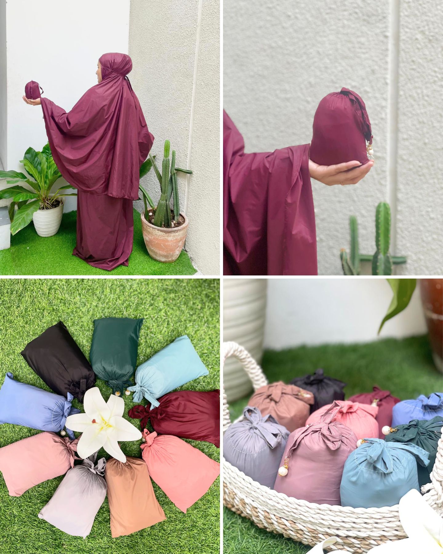 Maklon Mukena Parasut Travel