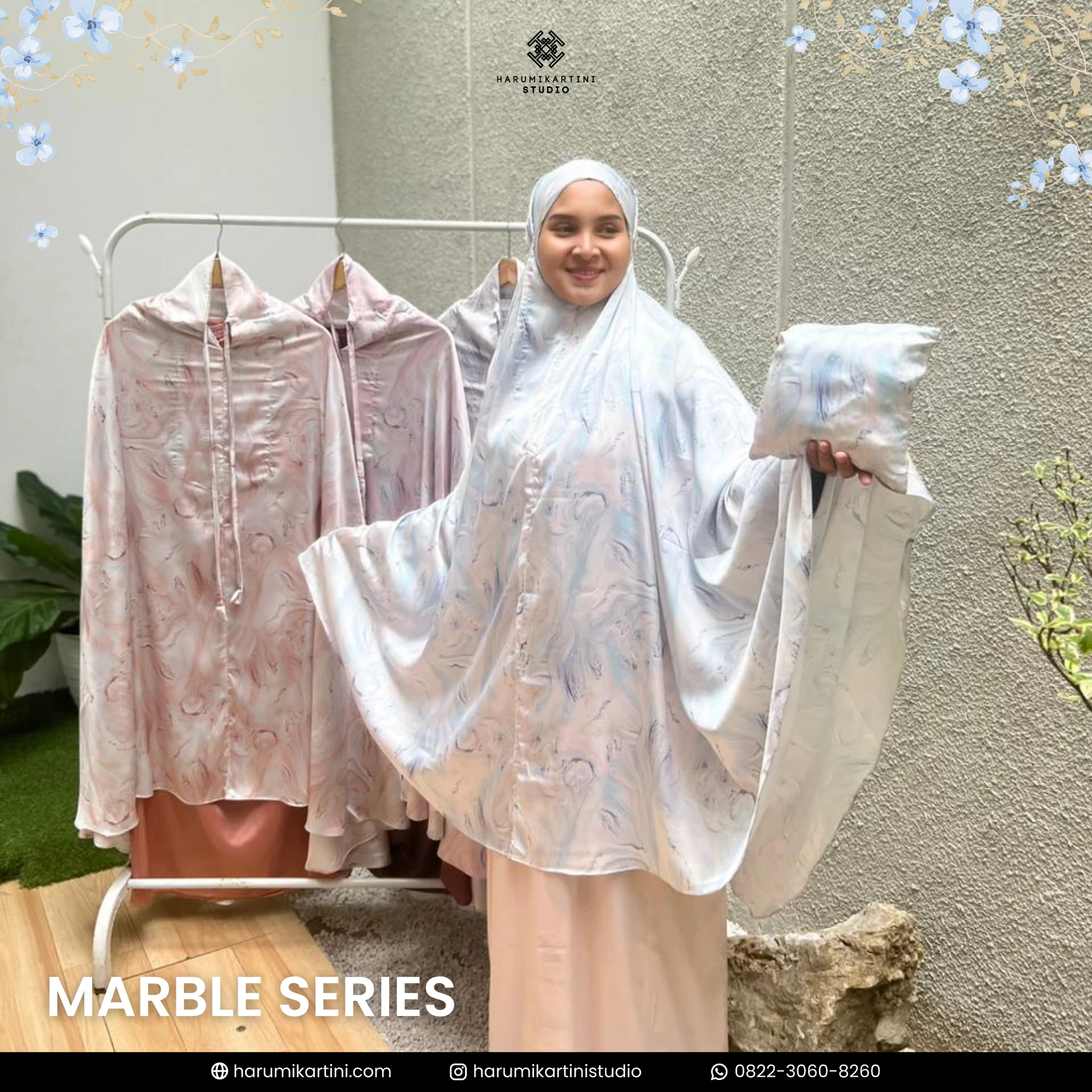 Jasa Maklon Mukena &amp; Hijab Custom Premium | Harumi Kartini Studio