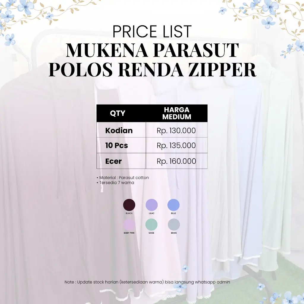 WEB PRICE LIST MUKENA PARASUT POLOS RENDA ZIPPER 5.webp
