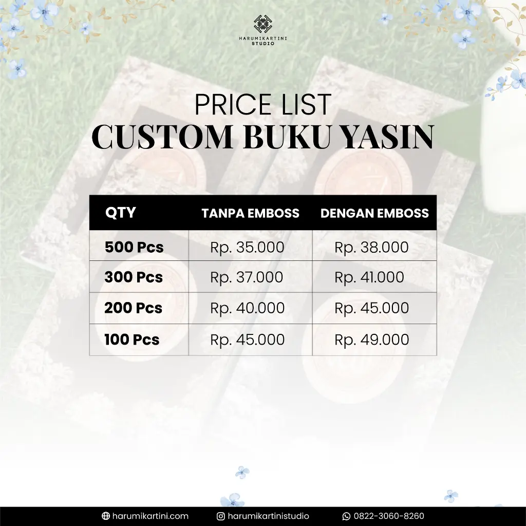 PRICE LIST CUSTOM BUKU YASIN 4.webp
