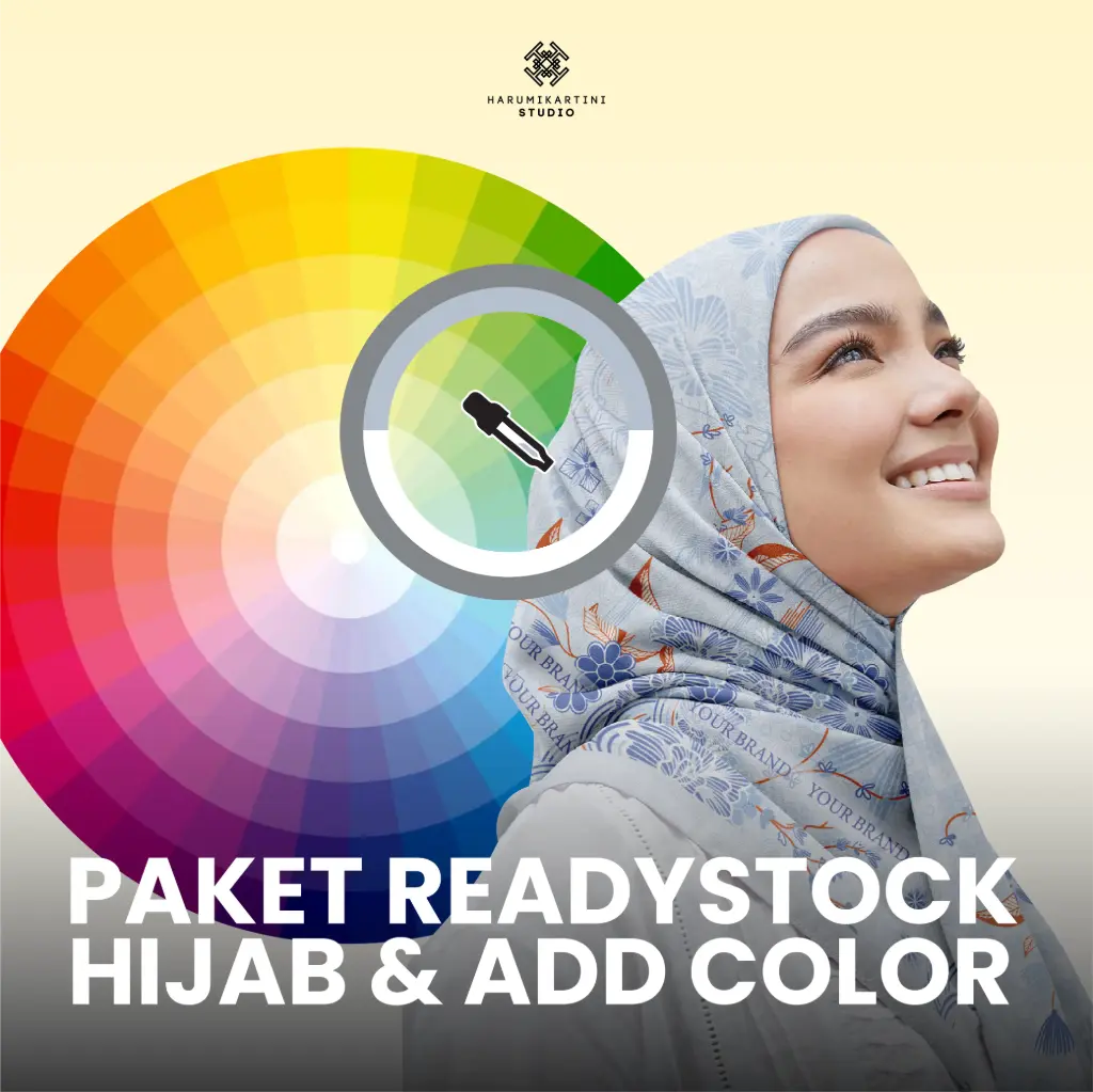 Paket Readystock Hijab & Add Color
