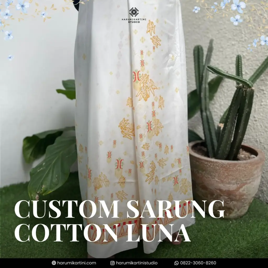 [HKS-CST-SRG-DBY] Custom Sarung (Bahan Dobby)