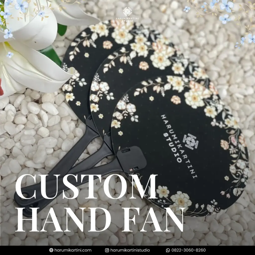 [HKS-CST-HND-FAN] Custom Hand Fan