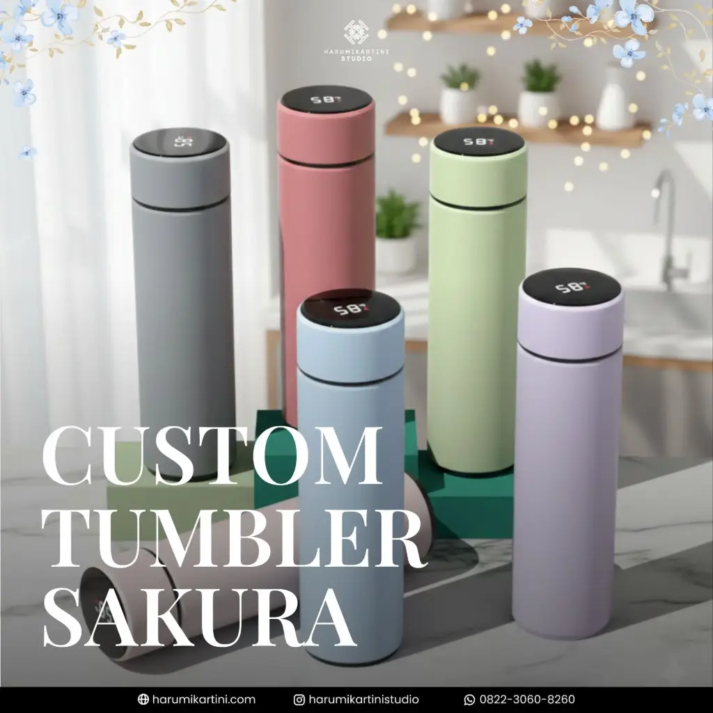 [HKS-CST-TMB-SKR] Custom Tumbler Sakura