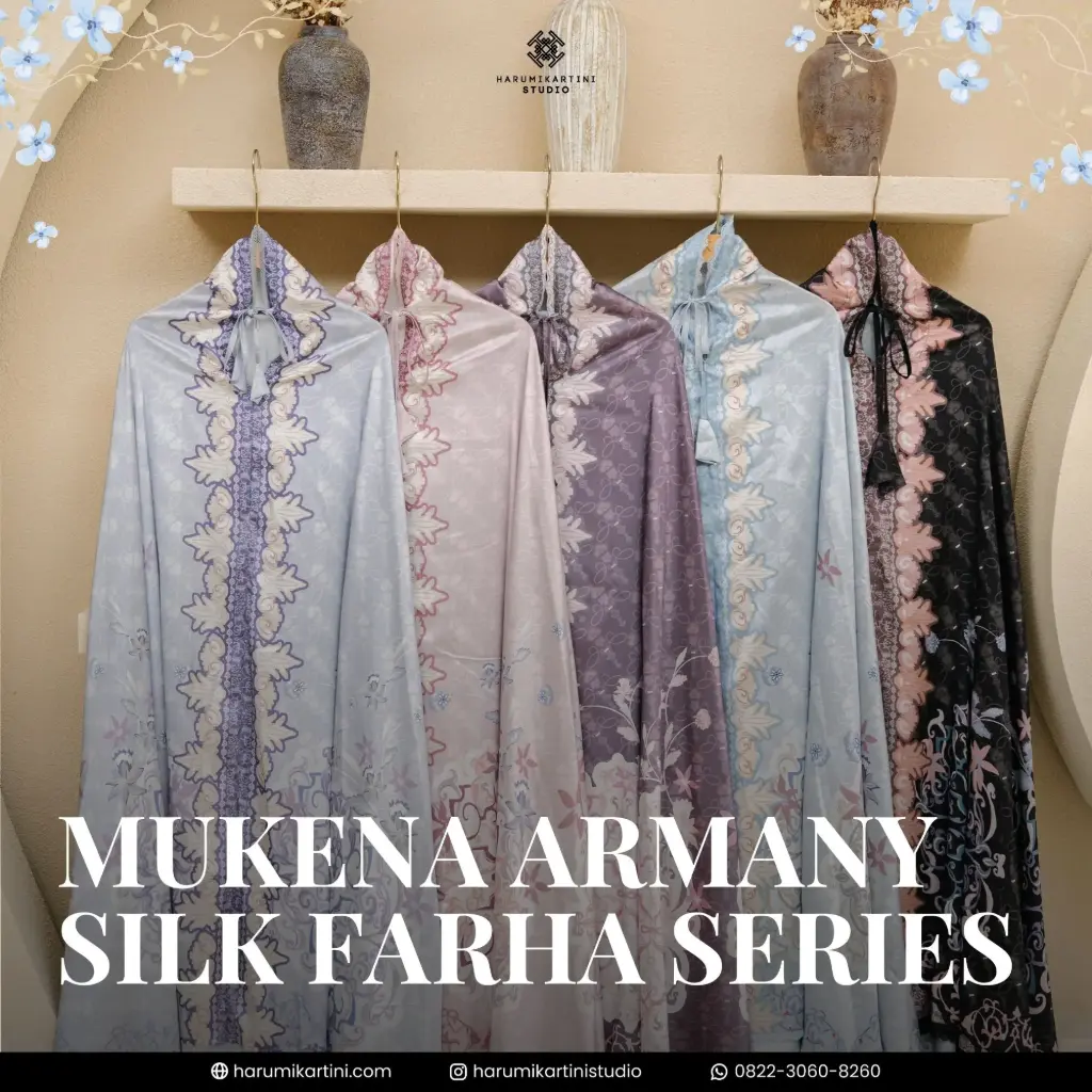 Mukena Armany Silk Farha Series 