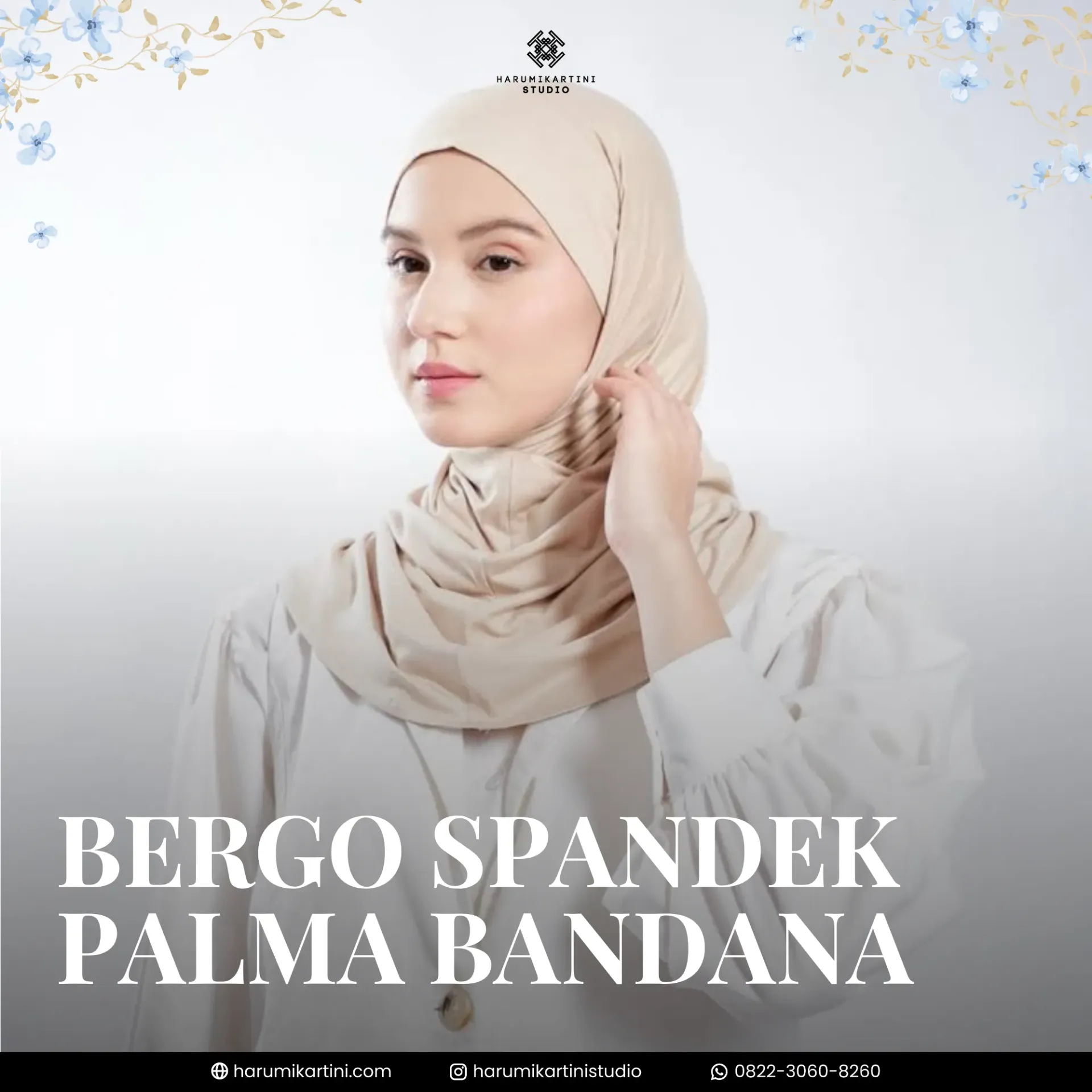 Bergo Spandek Palma Bandana