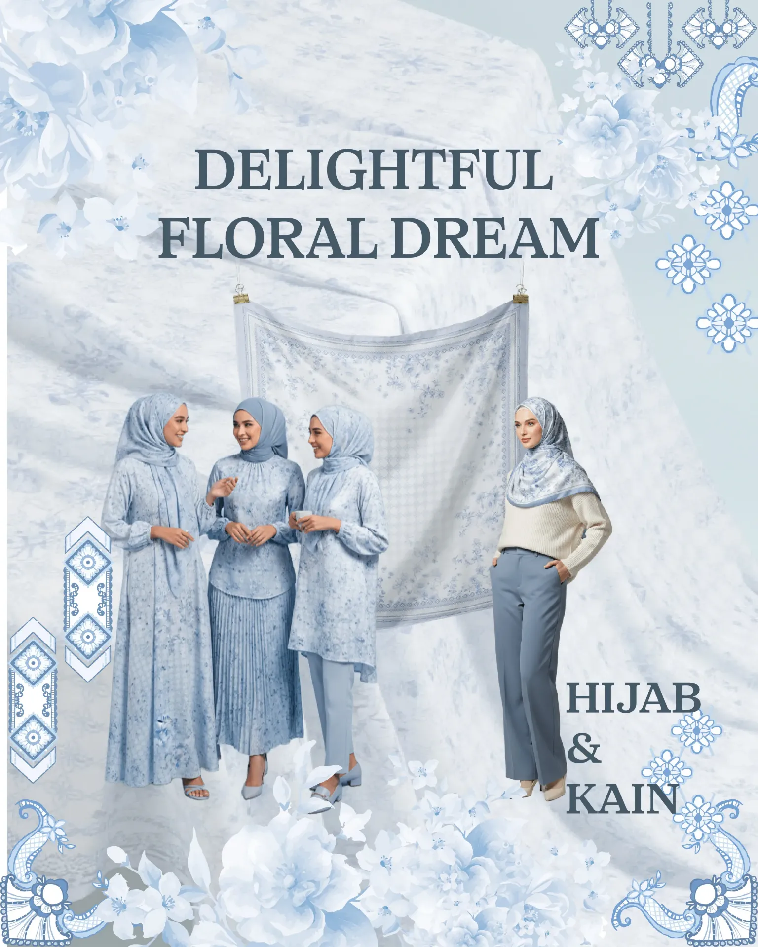 DELIGHTFUL FLORAL DREAM