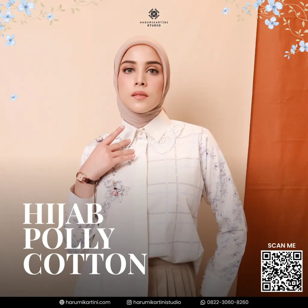 [HKS-HJB-PCSI-LIL-010] Hijab Polly Cotton Syar'i (lilac)