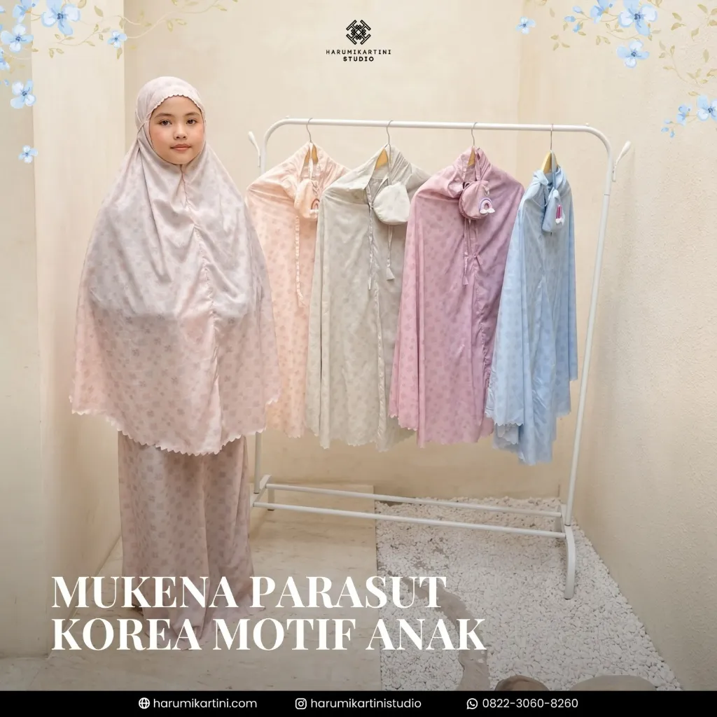 Parachute Korea Motif Prayer Robe Child
