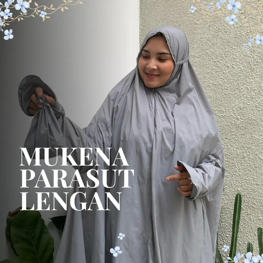 Mukena Parasut Lengan
