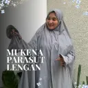 Mukena Parasut Lengan
