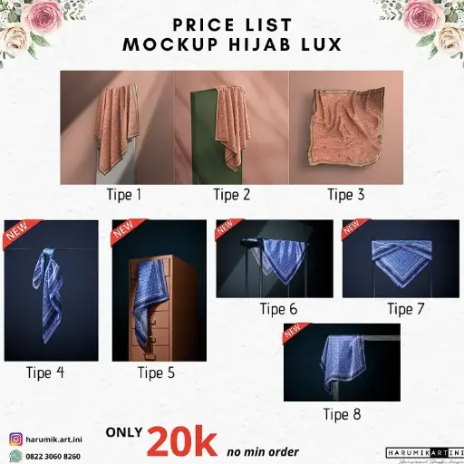 Mockup Hijab Lux