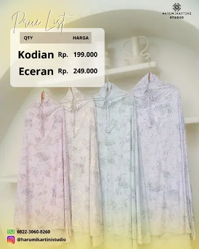 Parachute Pichot Print Bulk Prayer Robe