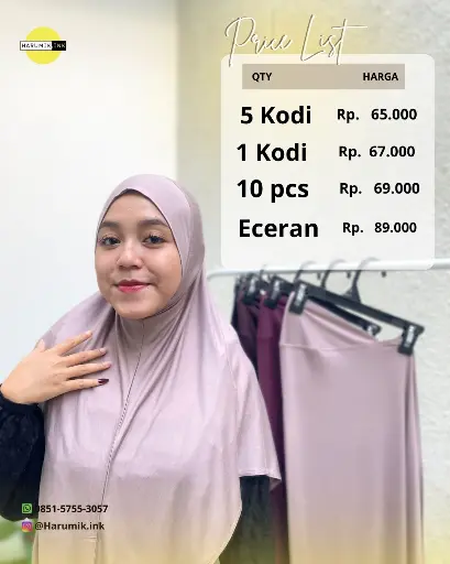Hijab Bergo Airsm