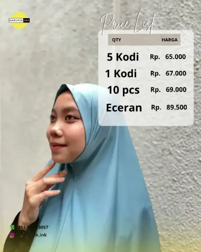 Hijab Bergo Instan Syar'i