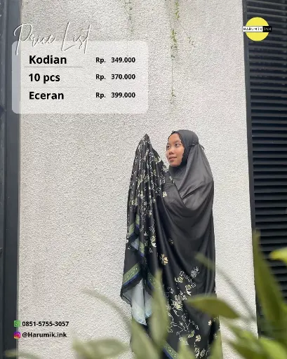 Mukena Madinah Silk Series