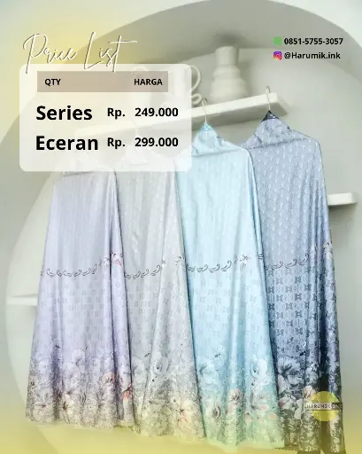 [MUK_HADIJAH_SRS] Mukena Hadijah Series 