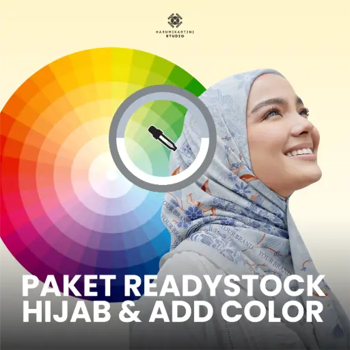 Paket Readystock Hijab & Add Color