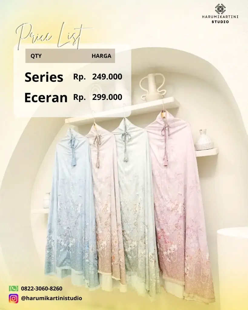 Mukena Floral Series