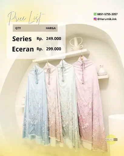 Mukena Floral Series