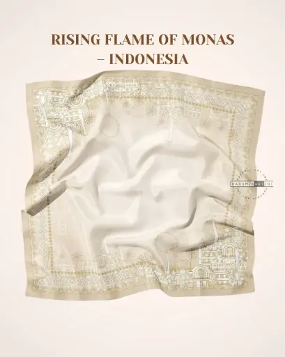 RISING FLAME OF MONAS – INDONESIA